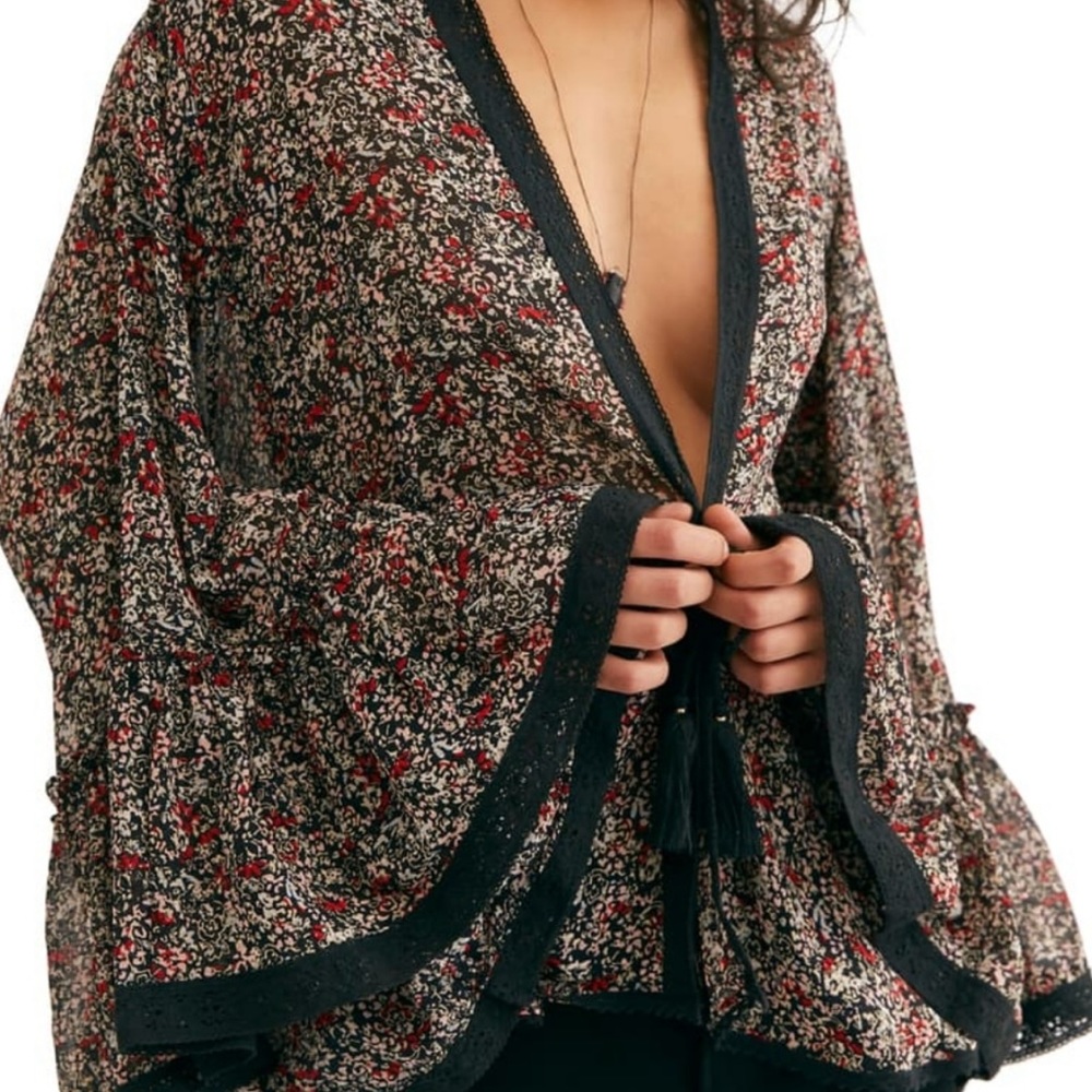 FREE PEOPLE Lola Duster / Hippie Blouse